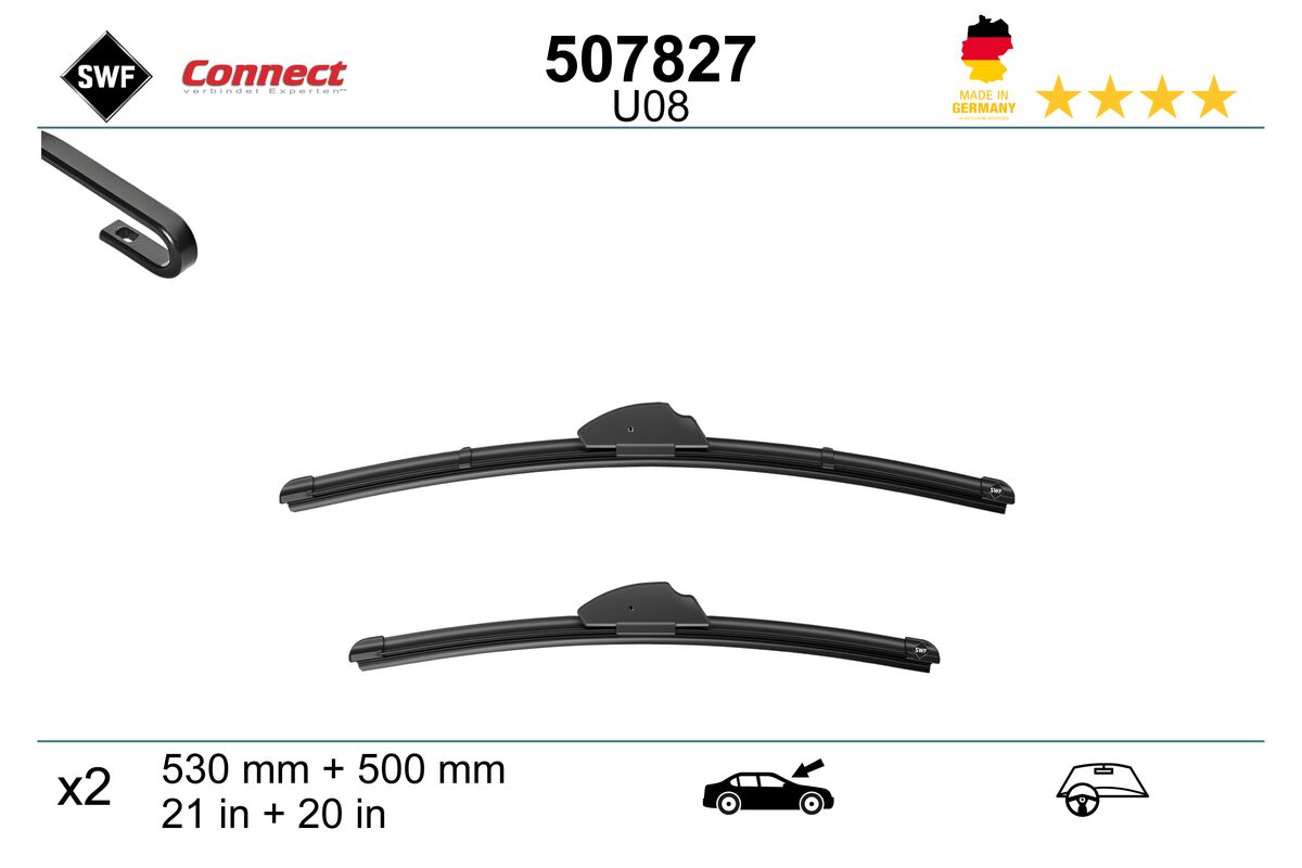 Lamela stergator MITSUBISHI CARISMA (DA_) 1.6 (DA1A) benzina 95 cai SWF 507827