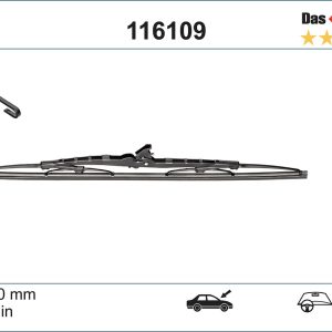 Lamela stergator MITSUBISHI LANCER VII combi (CS_W, CT_W) 2.0 (CS9W) benzina 135 cai SWF 116109