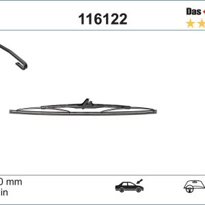 Lamela stergator MITSUBISHI GALANT VI (E3_A) 1.8 Turbo-D (E34A) diesel 75 cai SWF 116122