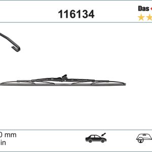 Lamela stergator MITSUBISHI CARISMA limuzina (DA_) 2.0 16V GT EVO VI/VII benzina 280 cai SWF 116134