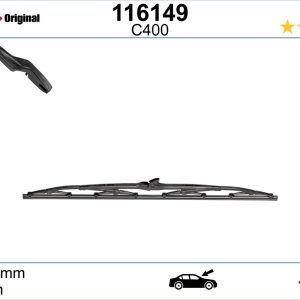 Lamela stergator MITSUBISHI LANCER VIII (CY_A, CZ_A) 2.0 i Ralliart 4WD (CY4A) benzina 241 cai SWF 116149