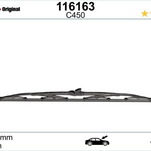 Lamela stergator MITSUBISHI LANCER VII (CS_A, CT_A) EVO VIII (CT9A) benzina 280 cai SWF 116163