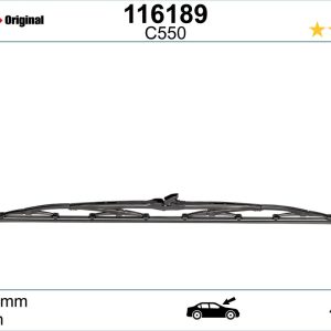 Lamela stergator MITSUBISHI OUTLANDER I (CU_W) 2.0 Turbo-R 4WD (CU2W) benzina 241 cai SWF 116189