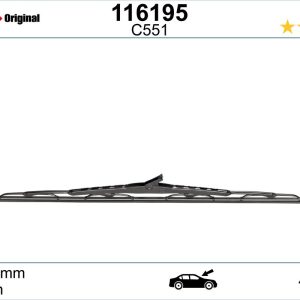 Lamela stergator MITSUBISHI GRANDIS (NA_W) 2.0 DI-D (NA8W) diesel 140 cai SWF 116195