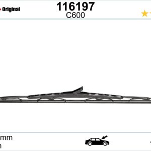 Lamela stergator MITSUBISHI ASX (VSX_, VSE_) 1.0 (VSXG0) benzina 91 cai SWF 116197
