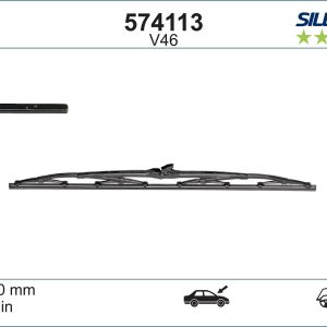 Lamela stergator MITSUBISHI COLT II (C1_A) 1.5 GLX (C12A) benzina 70 cai VALEO 574113