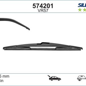 Lamela stergator MITSUBISHI LANCER VIII Sportback (CX_A) 1.8 MIVEC (CX3A, CX6A) benzina 140 cai VALEO 574201