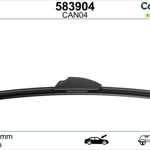 Lamela stergator MITSUBISHI LANCER VIII Sportback (CX_A) 1.8 DI-D diesel 116 cai VALEO 583904