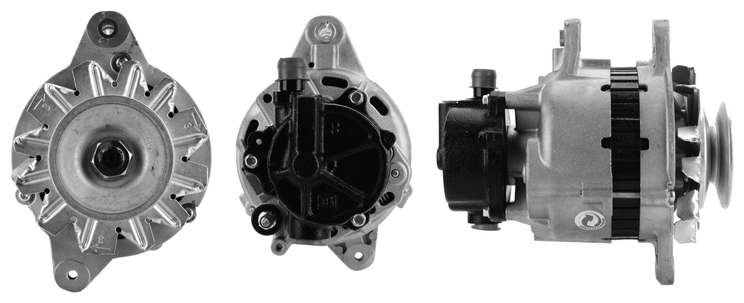 Alternator MITSUBISHI L 300 III bus (P0_W, P1_W, P2_W, P3_W) 2.5 D (P05W, P15W) diesel 75 cai ELSTOCK 28-1701