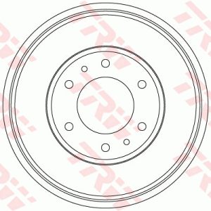 Tambur frana MITSUBISHI L200 / TRITON (KA_T, KB_T) 2.5 DI-D 4WD (KB4T) diesel 178 cai TRW DB4423