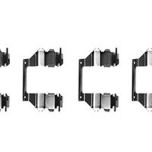 Set accesorii placute frana MITSUBISHI L 300 / DELICA II bus (L03_P/G, L0_2P) 1.8 4WD (L035G) benzina 82 cai TRW PFK278