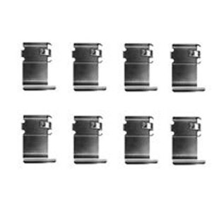 Set accesorii placute frana MITSUBISHI LANCER V (CB_A, CD_A, CE_A) 1.3 (CB1A) benzina 75 cai TRW PFK337