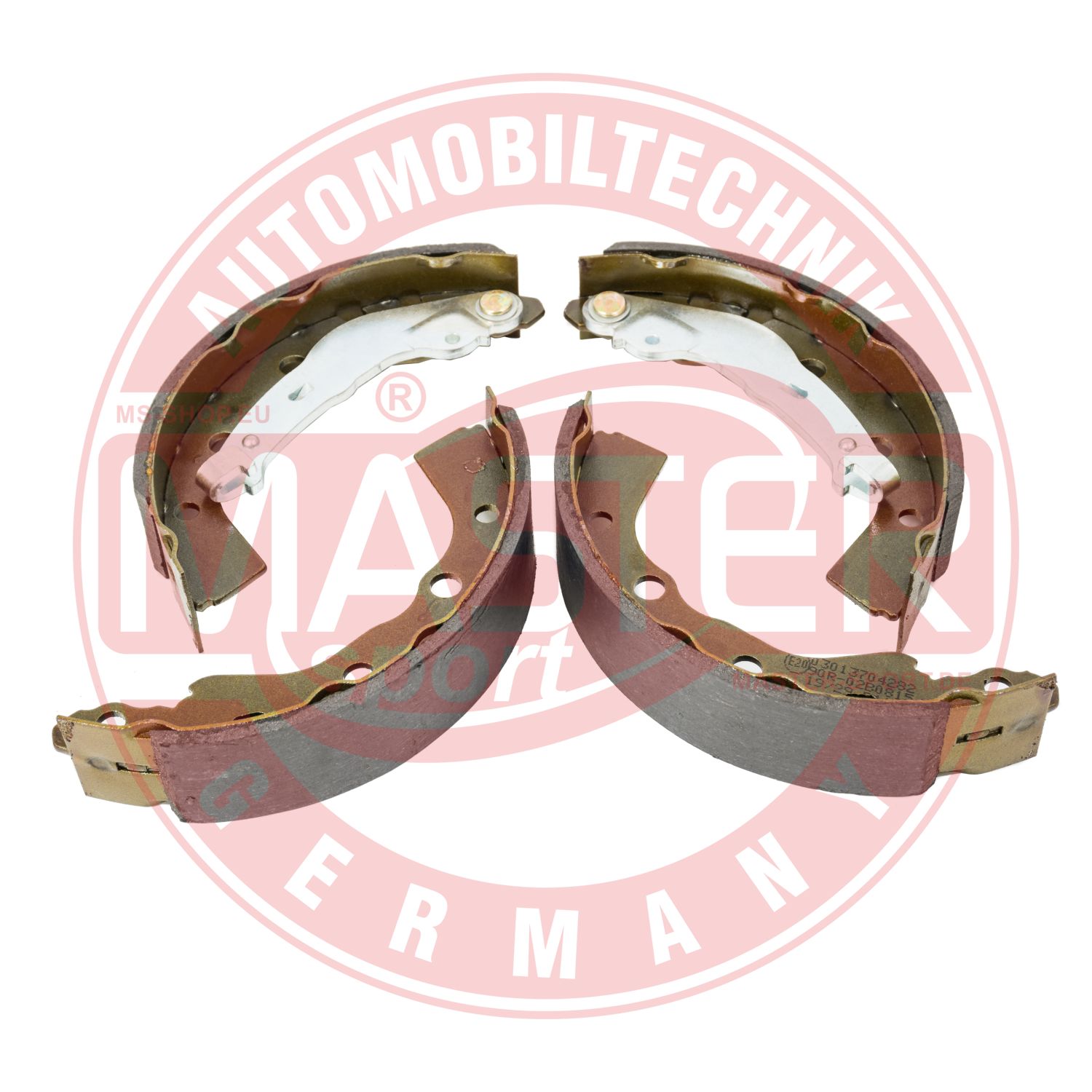 Set saboti frana MITSUBISHI CARISMA limuzina (DA_) 1.8 16V GDI (DA2A) benzina 125 cai MASTERSPORT GERMANY 03013704282-SET-MS