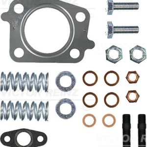Set montaj turbocompresor MITSUBISHI L200 (K7_T, K6_T, K5_T) 2.5 TD 4WD (K74T) diesel 115 cai VICTOR REINZ 04-10001-01