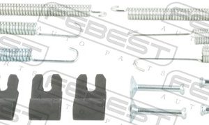 Set accesorii saboti frana parcare MITSUBISHI COLT VI (Z3_A, Z2_A) 1.5 DI-D (Z39A) diesel 95 cai FEBEST 0404-COLTR