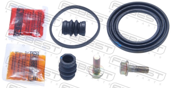 Set reparatie etrier MITSUBISHI CARISMA (DA_) 1.8 GDI (DA2A) benzina 122 cai FEBEST 0475-DGF