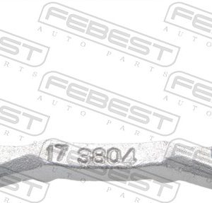 Set montaj etriere frana MITSUBISHI LANCER VIII Sportback (CX_A) 1.8 DI-D (CX9A) diesel 150 cai FEBEST 0477C-CYR