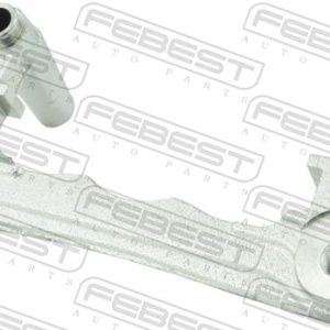 Set montaj etriere frana MITSUBISHI PAJERO CLASSIC (V2_W, V6_W, V7_W) 3.2 DI-D (V68W, V78W) diesel 170 cai FEBEST 0477C-V75R