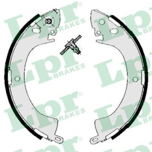 Set saboti frana MITSUBISHI L 300 / DELICA II bus (L03_P/G, L0_2P) 1.6 (L032P, L062P) benzina 65 cai LPR 05240