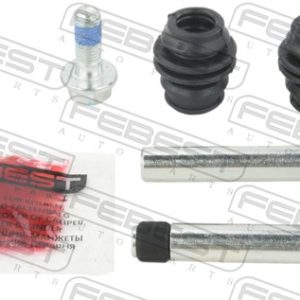 Surub ghidare etrier frana MITSUBISHI GALANT VII limuzina (E5_A, E7_A, E8_A) 1.8 (E52A) benzina 116 cai FEBEST 0874-G12F-KIT