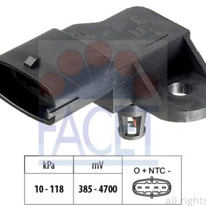 Senzor presiune aer MITSUBISHI COLT VI (Z3_A, Z2_A) 1.3 LPG (Z33A) Benzina/Autogaz (GPL) 95 cai FACET 10.3091