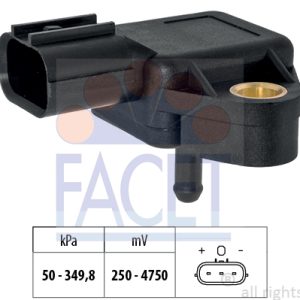 Senzor presiune aer MITSUBISHI OUTLANDER III (GG_W, GF_W, ZJ, ZL, ZK) 2.2 DI-D (GF6W) diesel 150 cai FACET 10.3262