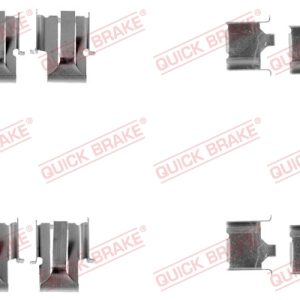 Set accesorii placute frana MITSUBISHI GALANT V (E1_A) 1.6 GLX (E11A) benzina 75 cai QUICK BRAKE 109-1078