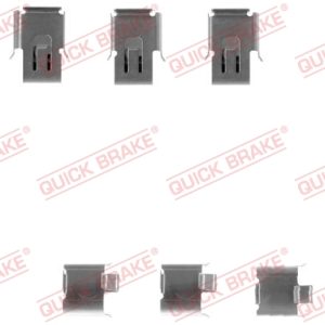 Set accesorii placute frana MITSUBISHI LANCER III Station Wagon (C1_V, C3_V) 1.8 4WD (C37V) benzina 90 cai QUICK BRAKE 109-1171