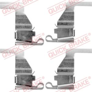 Set accesorii placute frana MITSUBISHI Canter (FB7, FB8, FE7, FE8) VII 3C13 diesel 125 cai QUICK BRAKE 109-1800
