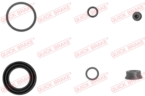 Set reparatie etrier MITSUBISHI COLT VI (Z3_A, Z2_A) 1.1 (Z31A, Z32A) benzina 75 cai QUICK BRAKE 114-0030