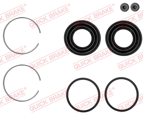 Set reparatie etrier MITSUBISHI GALANT VIII combi (EA_, EC_) 2.4 GDI (EA3W) benzina 150 cai QUICK BRAKE 114-0042