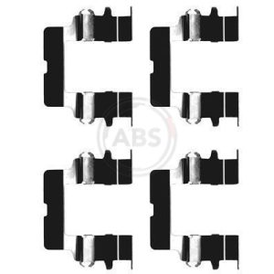 Set accesorii placute frana MITSUBISHI GALANT VI limuzina (E3_A) 2.0 (E39A, E38A, E33A) benzina 109 cai ABS 1161Q