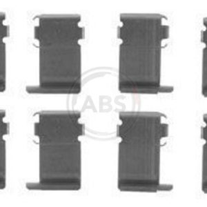Set accesorii placute frana MITSUBISHI LANCER IV (C6_A, C7_A) 1.3 (C61A) benzina 70 cai ABS 1162Q