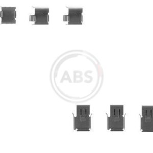 Set accesorii placute frana MITSUBISHI GALANT VI (E3_A) 1.8 Turbo-D (E34A) diesel 75 cai ABS 1171Q