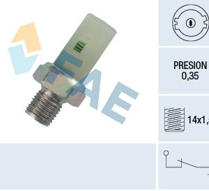 Senzor presiune ulei MITSUBISHI CARISMA (DA_) 1.9 TD (DA4A) diesel 90 cai FAE 12370