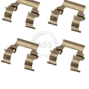 Set accesorii placute frana MITSUBISHI GALANT VII (E5_A, E7_A, E8_A) 2.5 V6-24 4WD (E88A) benzina 170 cai ABS 1279Q