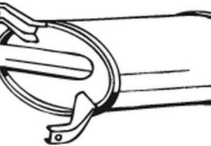 Toba esapament finala MITSUBISHI CARISMA limuzina (DA_) 1.8 GDI (DA2A) benzina 122 cai BOSAL 177-001