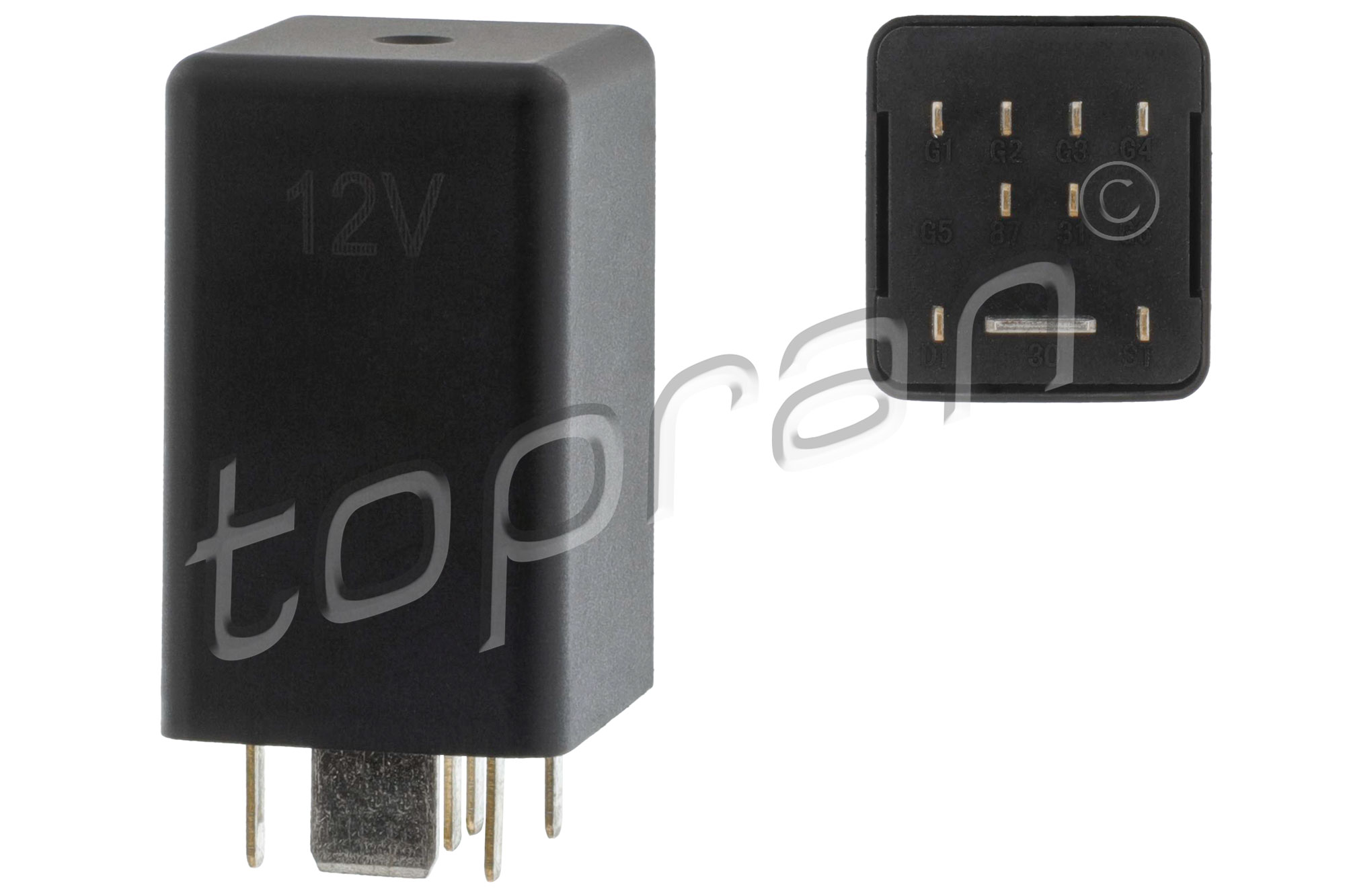 Releu instalatia de comanda bujii incandescente MITSUBISHI GRANDIS (NA_W) 2.0 DI-D (NA8W) diesel 140 cai TOPRAN 115 859