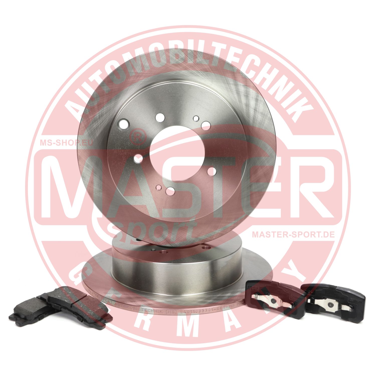 Set frana frana disc MITSUBISHI OUTLANDER II (CW_W) 2.4 (CW5W) benzina 170 cai MASTERSPORT GERMANY 201003300