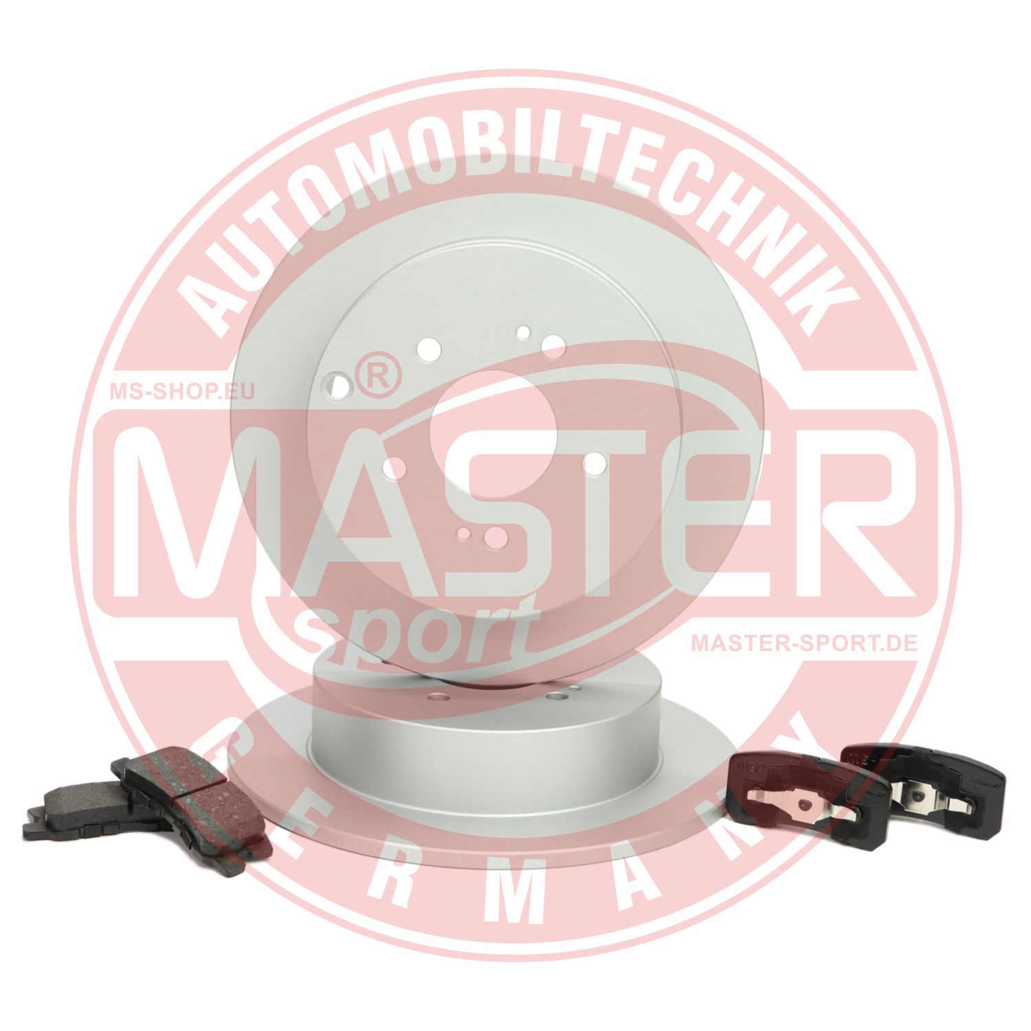 Set frana frana disc MITSUBISHI GRANDIS (NA_W) 2.0 DI-D (NA8W) diesel 136 cai MASTERSPORT GERMANY 201003440