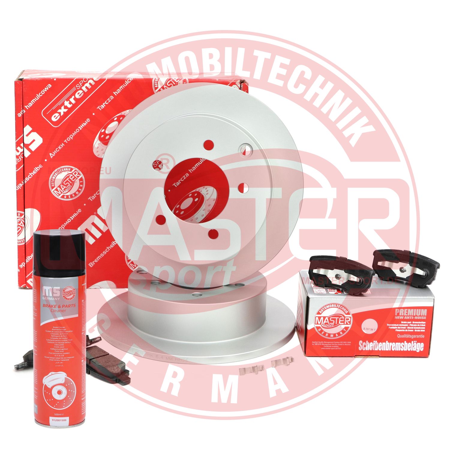 Set frana frana disc MITSUBISHI LANCER VIII Sportback (CX_A) 1.5 Bifuel Benzina/Autogaz (GPL) 109 cai MASTERSPORT GERMANY 201003450P