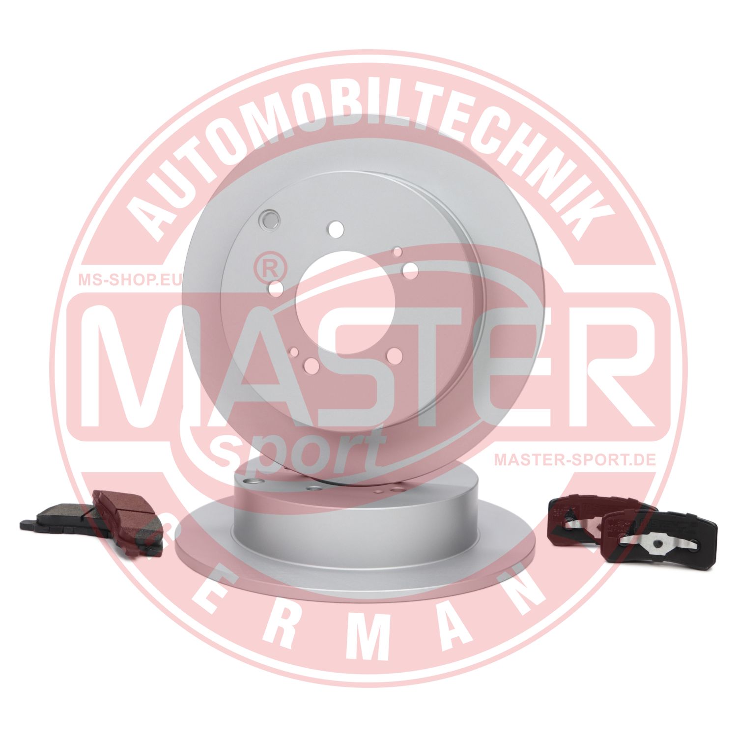 Set frana frana disc MITSUBISHI OUTLANDER II (CW_W) 2.2 DI-D diesel 177 cai MASTERSPORT GERMANY 201053300