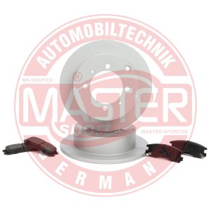 Set frana frana disc MITSUBISHI GALANT VIII combi (EA_, EC_) 2.4 GDI (EA3W) benzina 150 cai MASTERSPORT GERMANY 201102400