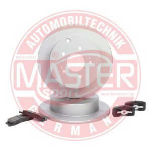 Set frana frana disc MITSUBISHI GRANDIS (NA_W) 2.0 DI-D (NA8W) diesel 140 cai MASTERSPORT GERMANY 201103440