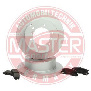 Set frana frana disc MITSUBISHI L400 bus (PD_W, PC_W, PA_V, PB_V, PA_W) 2500 TD (PA5W) diesel 87 cai MASTERSPORT GERMANY 201801300