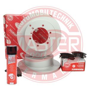 Set frana frana disc MITSUBISHI L400 bus (PD_W, PC_W, PA_V, PB_V, PA_W) 2.4 i 4WD (PD4V/W) benzina 132 cai MASTERSPORT GERMANY 201801300P