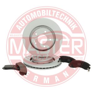 Set frana frana disc MITSUBISHI LANCER VIII (CY_A, CZ_A) 2.0 i Ralliart 4WD (CY4A) benzina 241 cai MASTERSPORT GERMANY 202402150