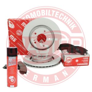 Set frana frana disc MITSUBISHI OUTLANDER I (CU_W) 2.0 Turbo-R 4WD (CU2W) benzina 241 cai MASTERSPORT GERMANY 202402150P