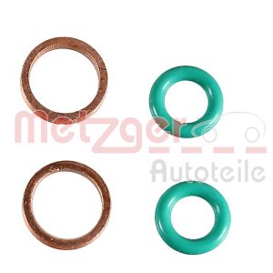 Set garnituri de etansare conducta de ulei MITSUBISHI CARISMA (DA_) 1.9 DI-D (DA5A) diesel 102 cai METZGER 2430157