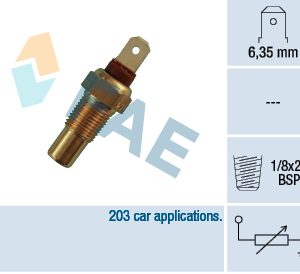 Senzor temperatura lichid de racire MITSUBISHI LANCER IV (C6_A, C7_A) 1.5 (C62A) benzina 84 cai FAE 31570